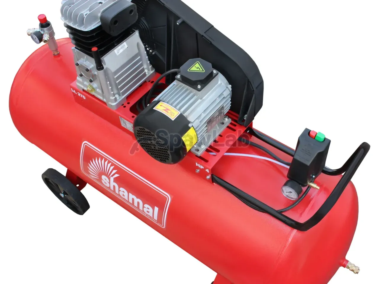 Piston compressor Shamal CT 480/270 SB38C 400 V 3 kW 10 bar, photo 5