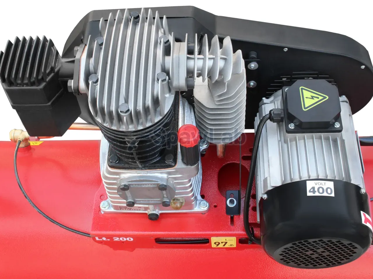 Piston compressor Shamal CT 540/200 K18C 3 kW 400 V 10 bar, photo 2