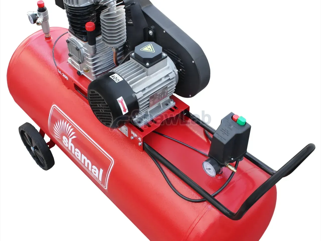 Piston compressor Shamal CT 540/200 K18C 3 kW 400 V 10 bar, photo 5