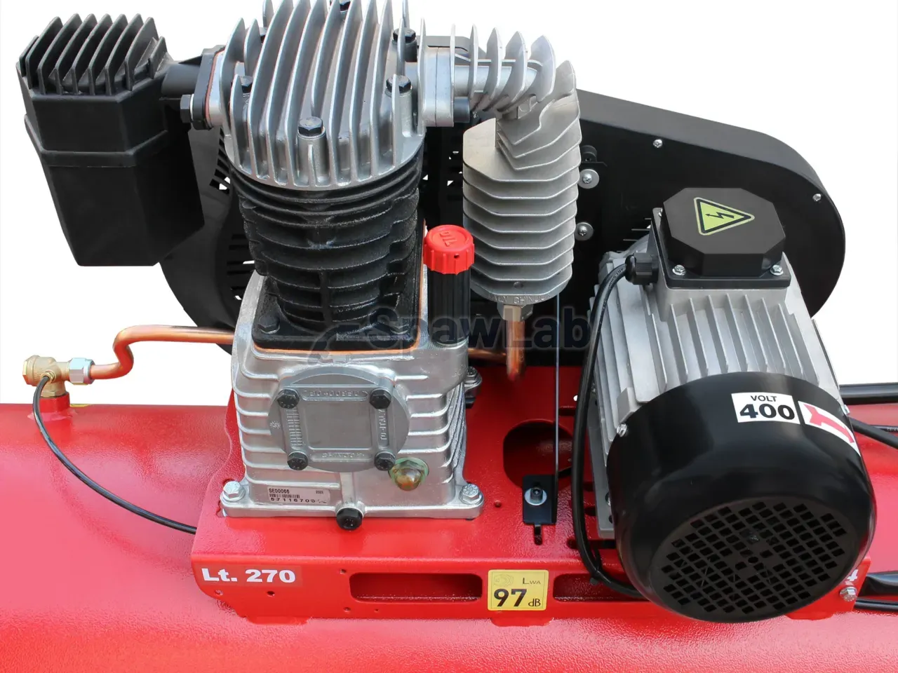 Piston compressor Shamal CT 540/270 K18C 3 kW 400 V 10 bar, photo 2