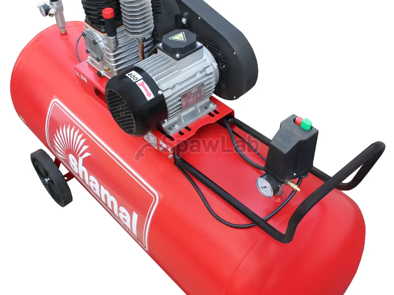 Piston compressor Shamal CT 540/270 K18C 3 kW 400 V 10 bar, photo 5
