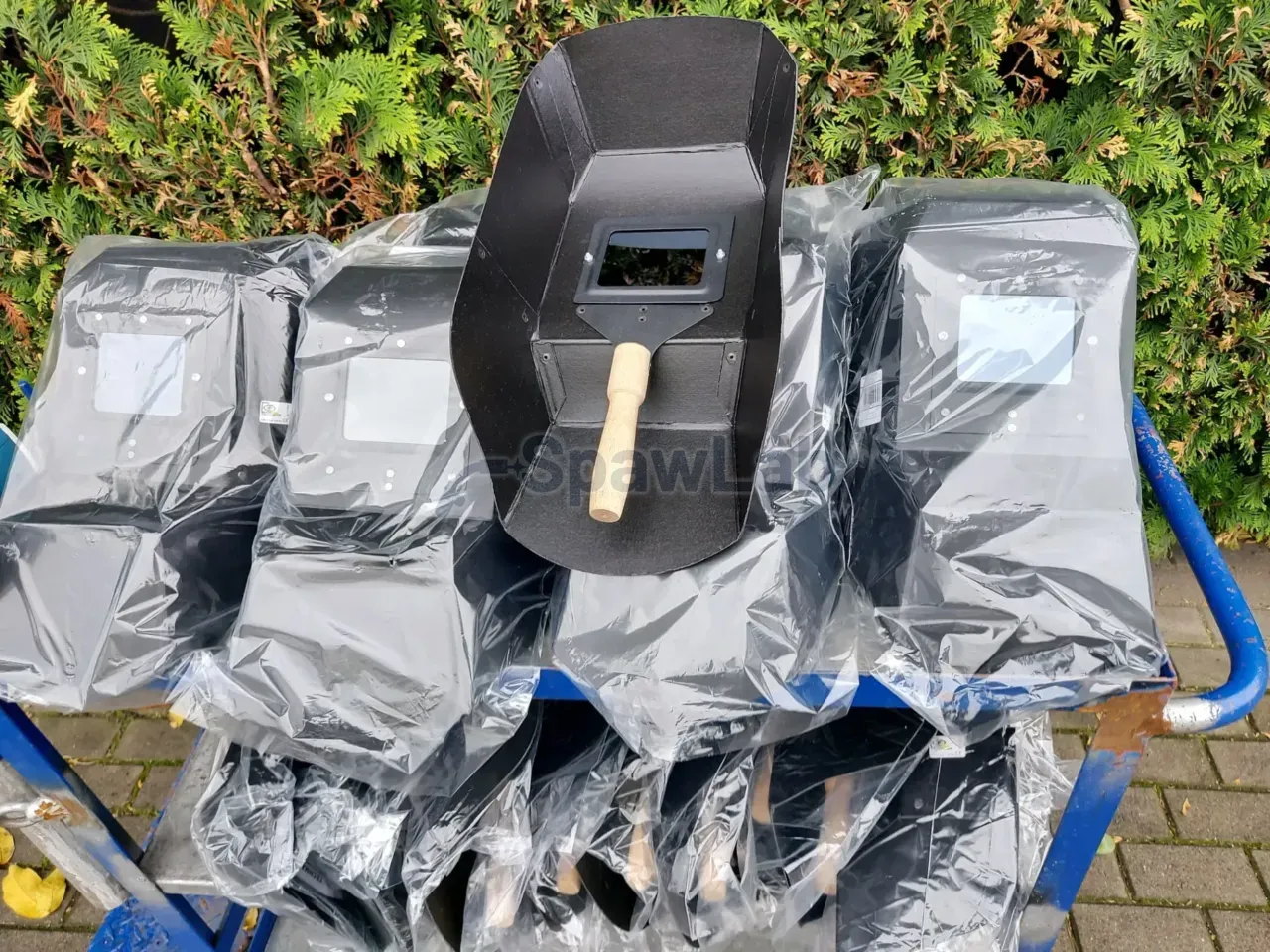 Large welding hand shield 80×100, photo 3