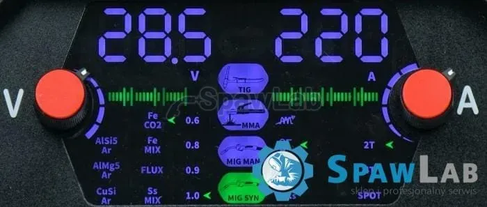 Ideal Tecno MIG 224 Synergic LED 4×4, Bild 6