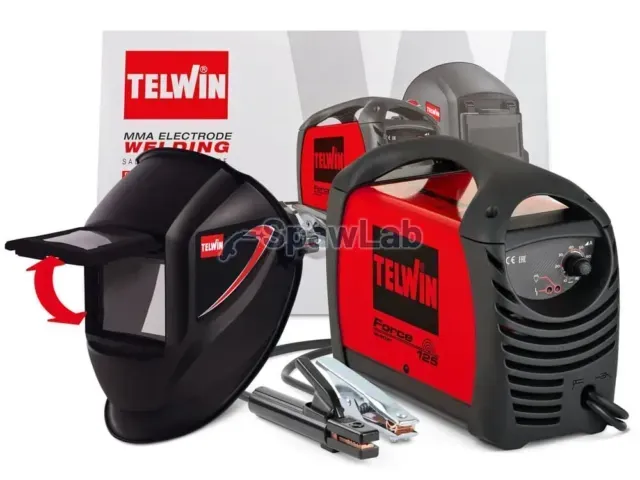 Telwin Force 125 ACD + Welding Helmet 815861