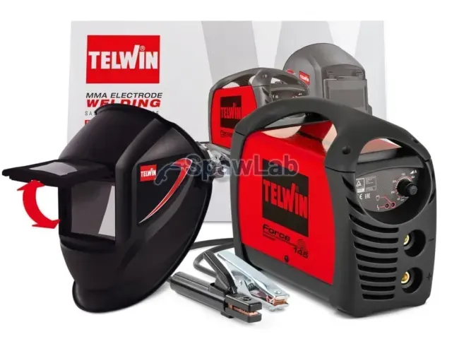 Telwin Force 145 230V ACX + welding helmet 815862