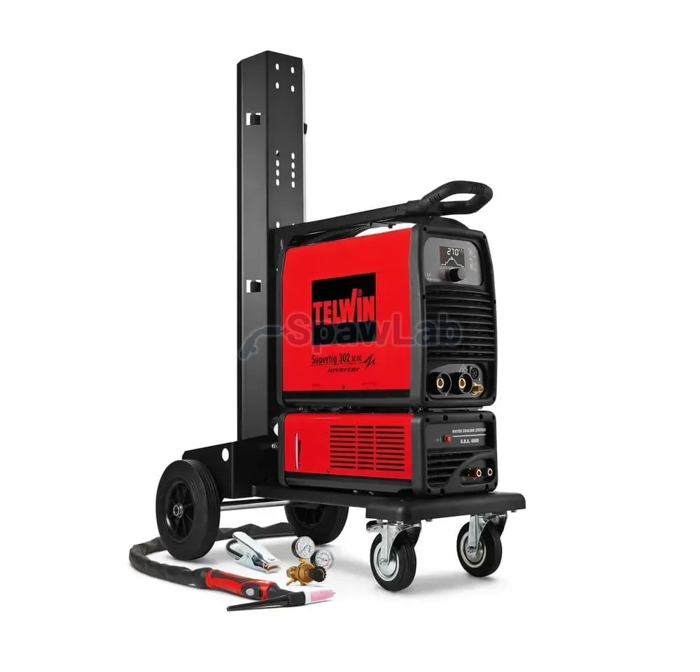 Telwin Supertig 302 AC/DC Aqua + Trolley 816246