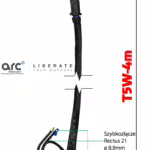 WIG-Schweißbrenner ARC T5W 4 m 550 A DC / 385 A AC, Bild 2