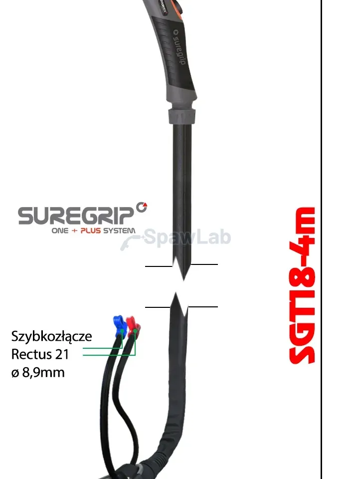 TIG UCHWYT SGT18 FLEX KE MLS. str125, zdjęcie 2