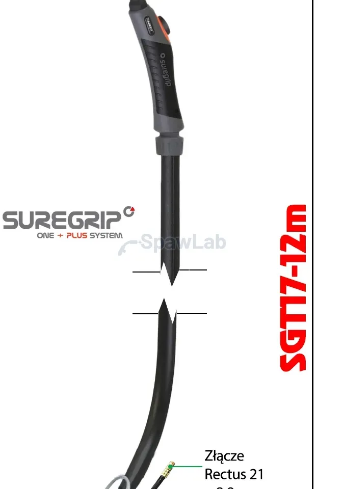 WIG-Schweißbrenner Parker Suregrip SGT17 Flex PKG x 12 m, Bild 2