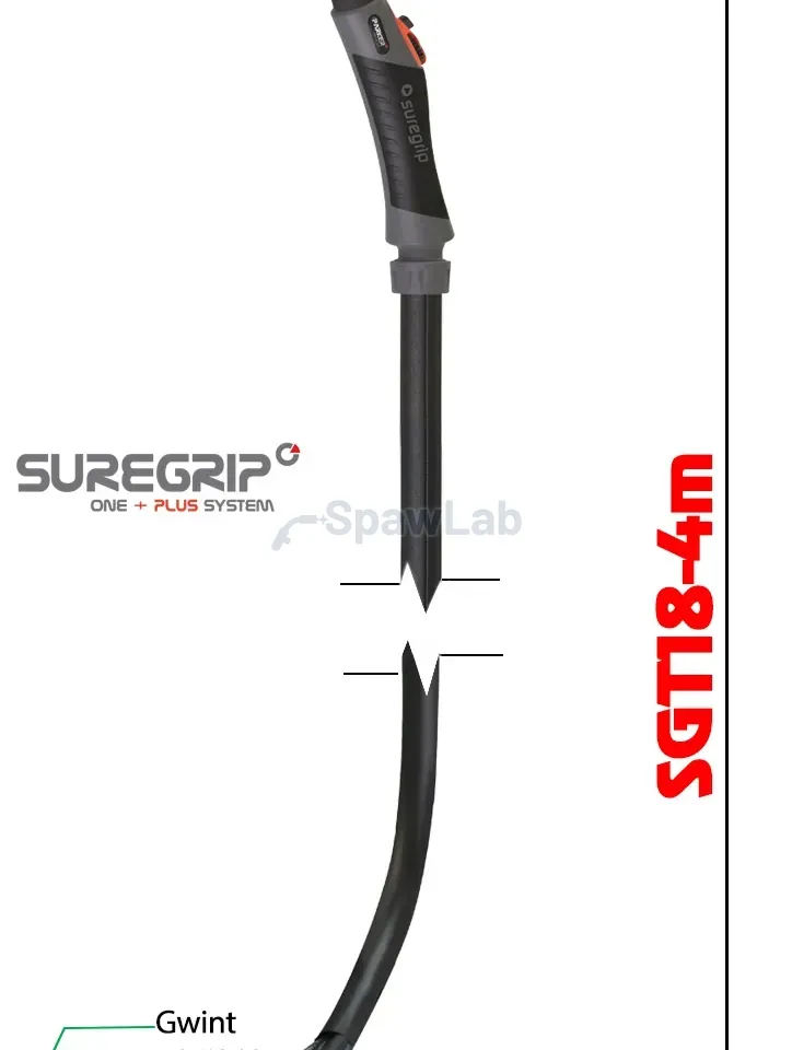 TIG UCHWYT SPAWALNICZY PARKER SUREGRIP SGT18 FLEX PKG X 4m, zdjęcie 2