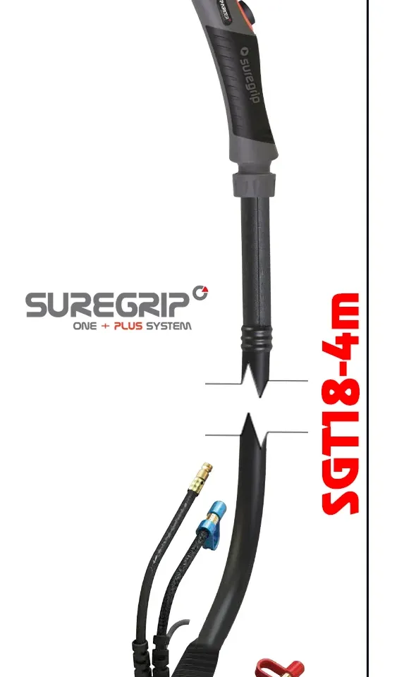 WIG-Schweißbrenner Parker Suregrip SGT18 Flex PKG x 4 m, Bild 2