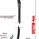WIG-Schweißbrenner Parker Suregrip SGT18SC PKG x 4 m C/W, Bild 2