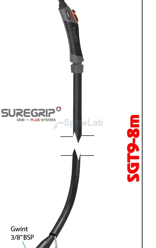 WIG-Schweißbrenner Parker Suregrip SGT9 Flex PKG x 8 m, Bild 2