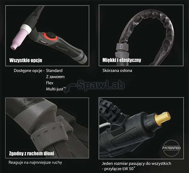 TIG welding torch Suregrip SGT18 Flex PKG 4 m, photo 3