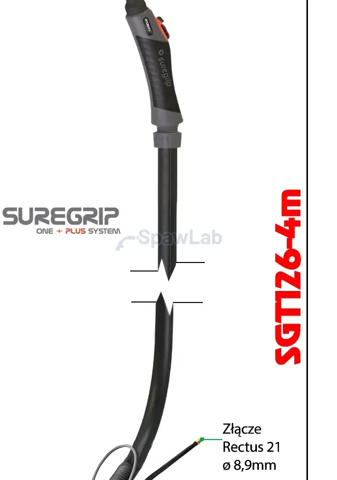 TIG welding torch Suregrip SGT26 Flex PKG 4 m, photo 2