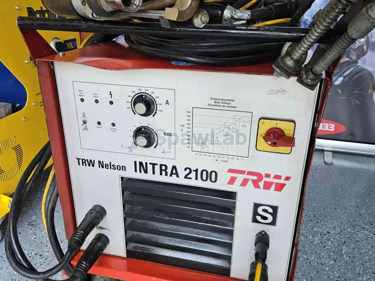 TRW Nelson Intra 2100, used stud welder, photo 9
