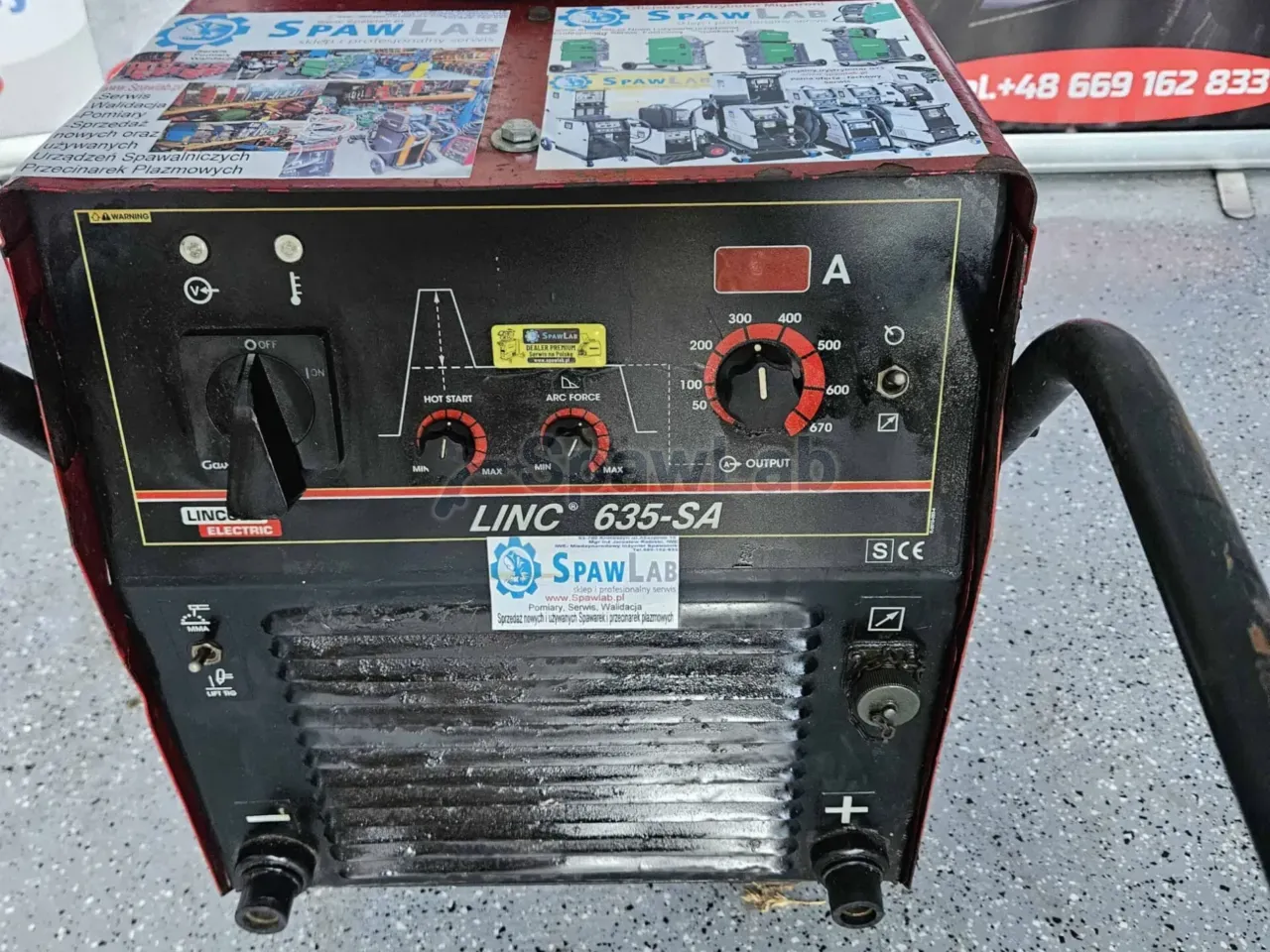 Lincoln Electric LINC 635, used MMA welder, photo 5
