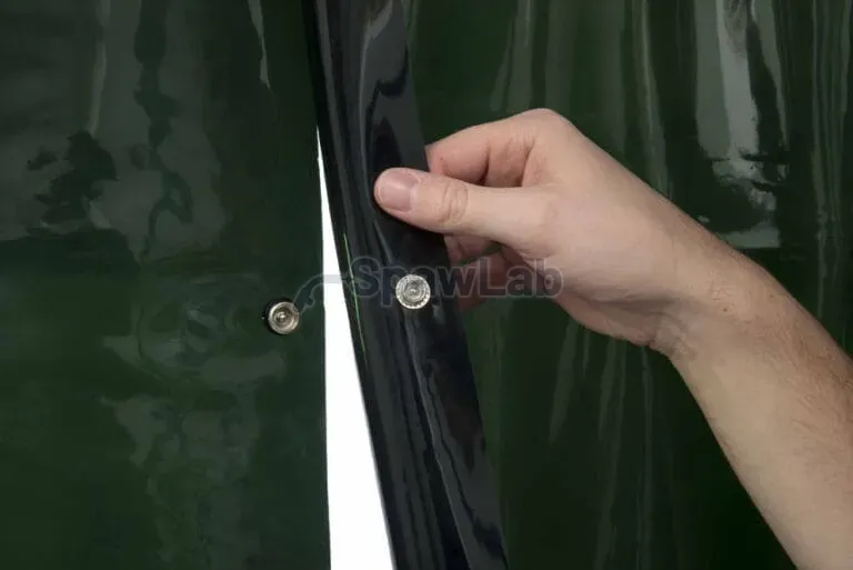 Weldas LAVAshield® 55-7218 linkable welding screen (180×137 cm), green, photo 4