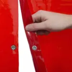 Weldas LAVAshield® red welding screen 180×137 cm, linkable, 55-6218, photo 4