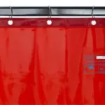 Weldas Ekran Spawalniczy LAVAshield® Pomarańczowo-Czerwony 1,74×1,74m 55-6166, zdjęcie 3
