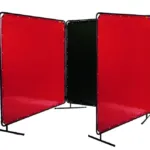 Weldas LAVAshield® welding screen, green, 1.74 x 2.34 m 55-7168