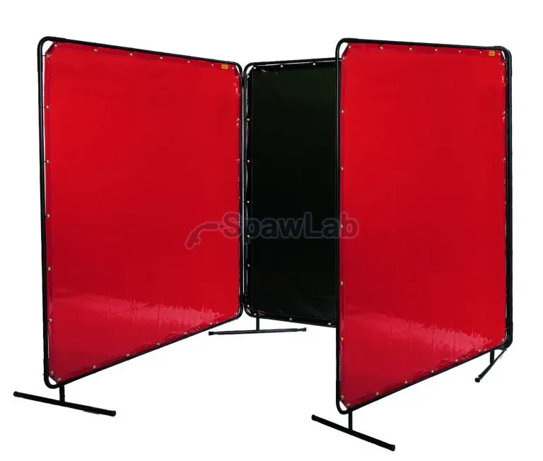 Weldas LAVAshield® welding screen, green, 1.74 x 2.34 m 55-7168