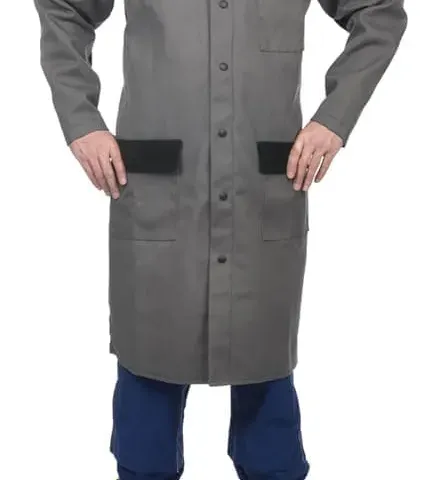 Weldas 38-4375 Arc Knight® FR cotton welding apron 520g/m²