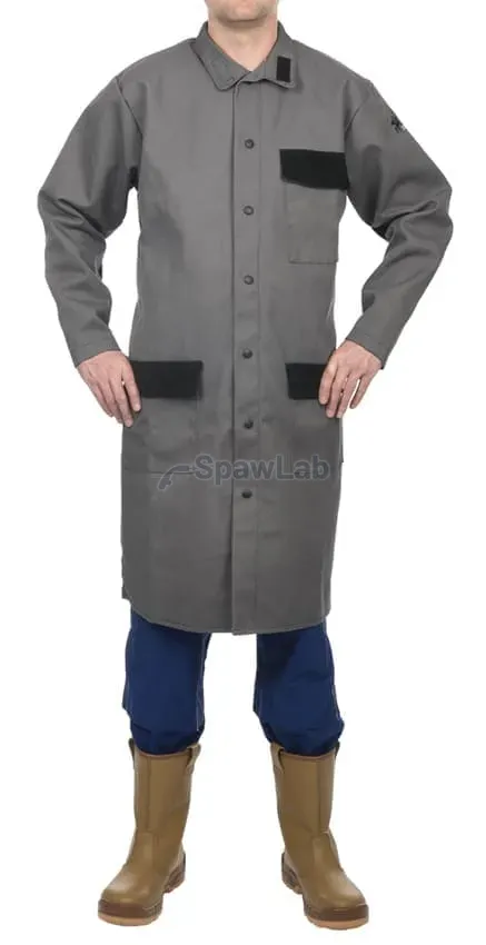Weldas 38-4375 Arc Knight® FR cotton welding apron 520g/m²