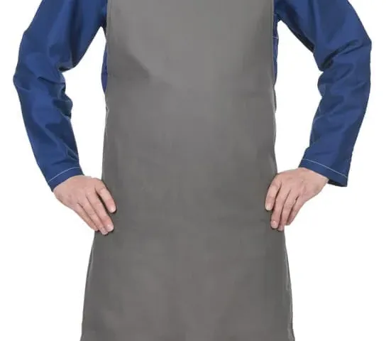 Weldas Arc Knight® 38-4342 W welding apron in 520 g/m² flame-retardant cotton
