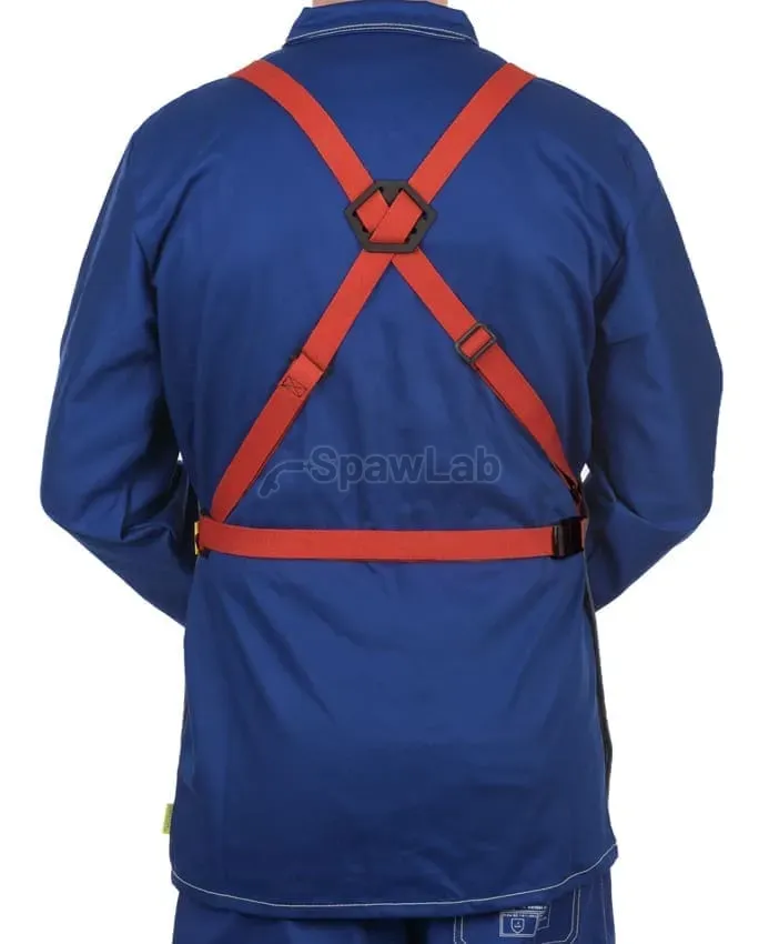 Weldas Fartuch spawalniczy Arc Knight® z trudnopalnej bawełny 520g/m² 38-4342 W, zdjęcie 3