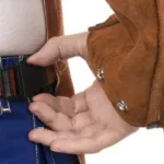 Weldas Lava Brown™ clip-on leather welding apron 44-7836, photo 3