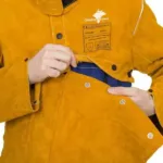 Weldas Fartuch spawalniczy skórzany Golden Brown™ (dopinany) 44-2828, zdjęcie 5