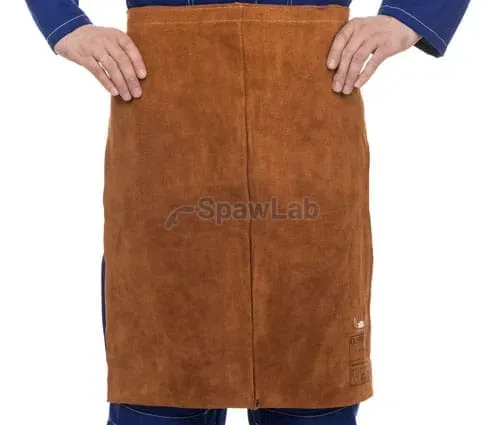 Weldas Fartuch spawalniczy skórzany Lava Brown™ (60×60 cm) 44-7124