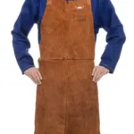 Weldas Lava BROWN™ 44-7136 leather welding apron (91x60cm)