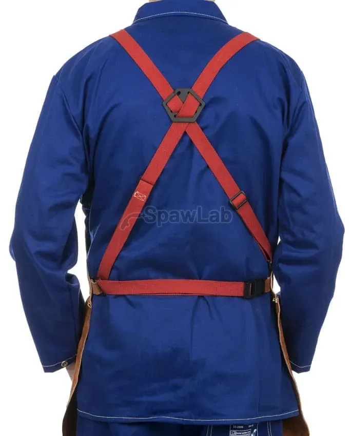 Weldas Lava BROWN™ 44-7136 leather welding apron (91x60cm), photo 2