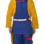 Weldas Golden Brown™ 44-2847 Schweißerschürze aus Leder mit Armschutz, Bild 3