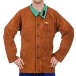 Weldas Lava Brown™ Leder-Schweißerjacke (Länge 76 cm) 44-7300