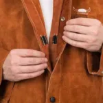 Weldas Lava Brown™ Leder-Schweißerjacke (Länge 76 cm) 44-7300, Bild 2