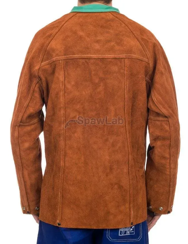 Weldas Lava Brown™ Leder-Schweißerjacke (Länge 76 cm) 44-7300, Bild 3