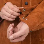 Weldas Lava Brown™ Leder-Schweißerjacke (Länge 76 cm) 44-7300, Bild 5