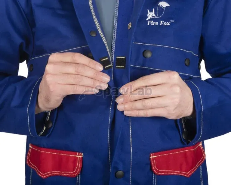Weldas FIRE FOX™ 33-2300 schwer entflammbare Schweißerjacke, Bild 5