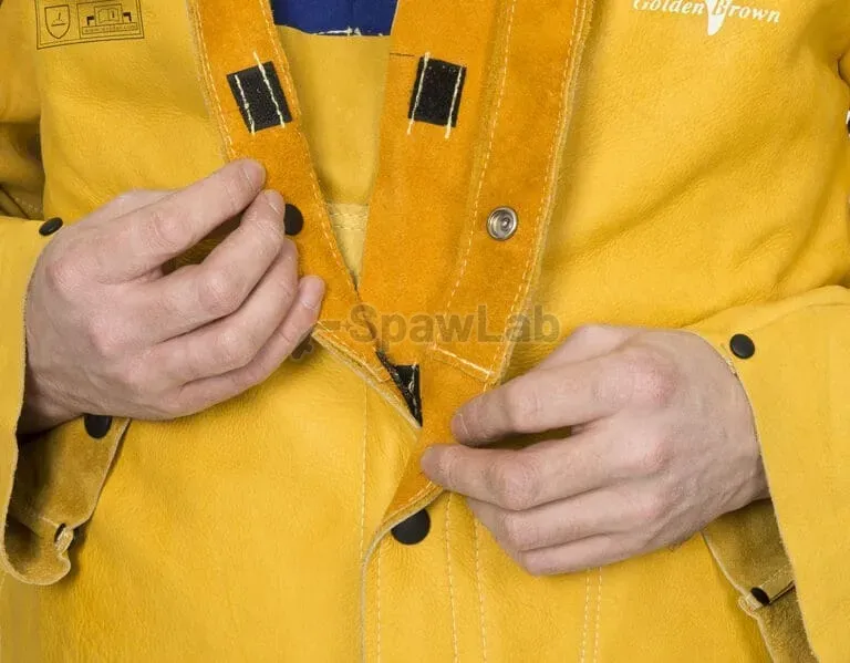 Weldas Kurtka spawalnicza ze skóry licowej Golden Brown™ 44-5530, zdjęcie 2