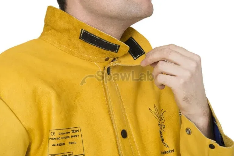 Weldas Kurtka spawalnicza ze skóry licowej Golden Brown™ 44-5530, zdjęcie 3