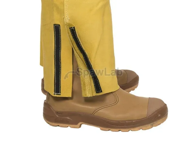 Weldas Golden Brown™ 44-5600 Schweißer-Latzhose aus Narbenleder, Bild 2