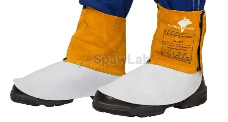Weldas Nastopniki spawalnicze skórzane Golden BROWN™(para) 44-2106