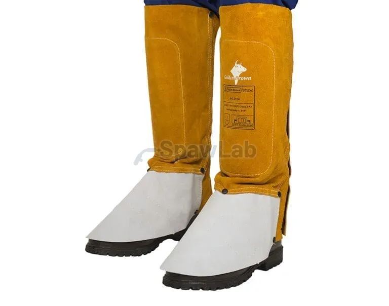 Weldas Nastopniki spawalnicze skórzane Golden Brown™(para) 44-2114
