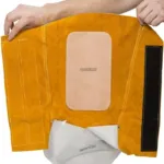 Weldas Nastopniki spawalnicze skórzane Golden Brown™(para) 44-2114, zdjęcie 2