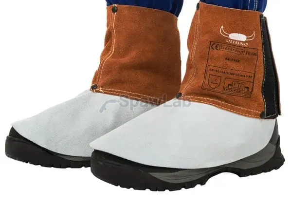 Weldas Nastopniki spawalnicze skórzane Lava Brown™ 44-7106 (para)