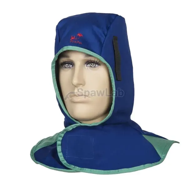 Weldas Niebieski, trudnopalny kaptur spawalniczy Fire Fox™ 23-6680