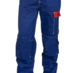 Weldas Fire Fox™ 33-2600 blaue, flammhemmende Schweißerhose